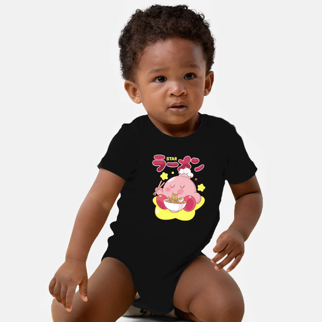 Kirby Star Ramen-Baby-Basic-Onesie-Tri haryadi