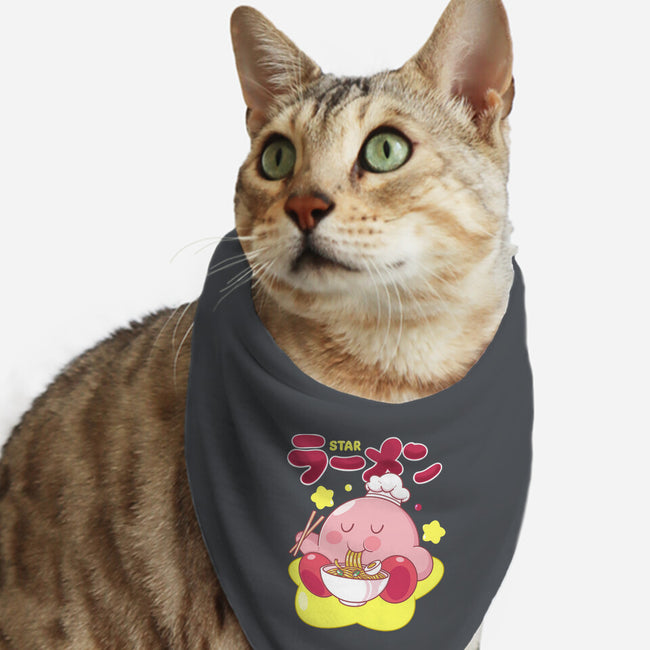 Kirby Star Ramen-Cat-Bandana-Pet Collar-Tri haryadi