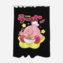 Kirby Star Ramen-None-Polyester-Shower Curtain-Tri haryadi