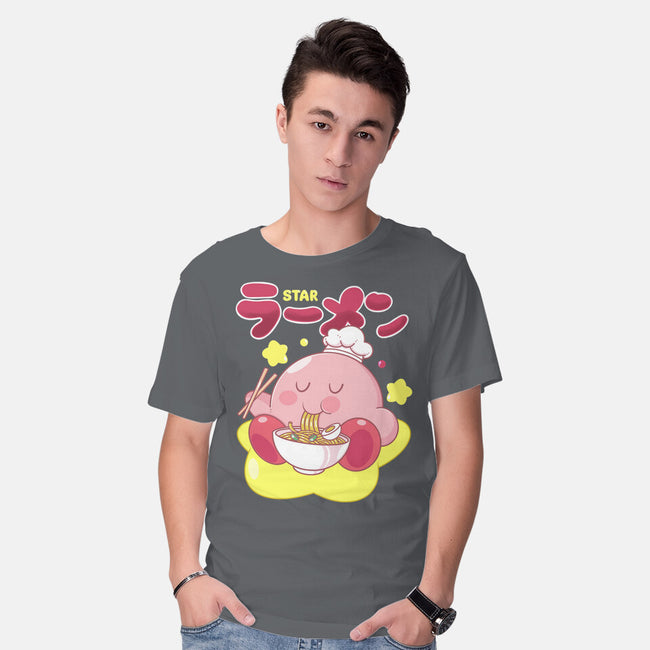 Kirby Star Ramen-Mens-Basic-Tee-Tri haryadi