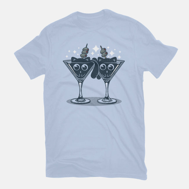 Meowtini-Womens-Fitted-Tee-erion_designs