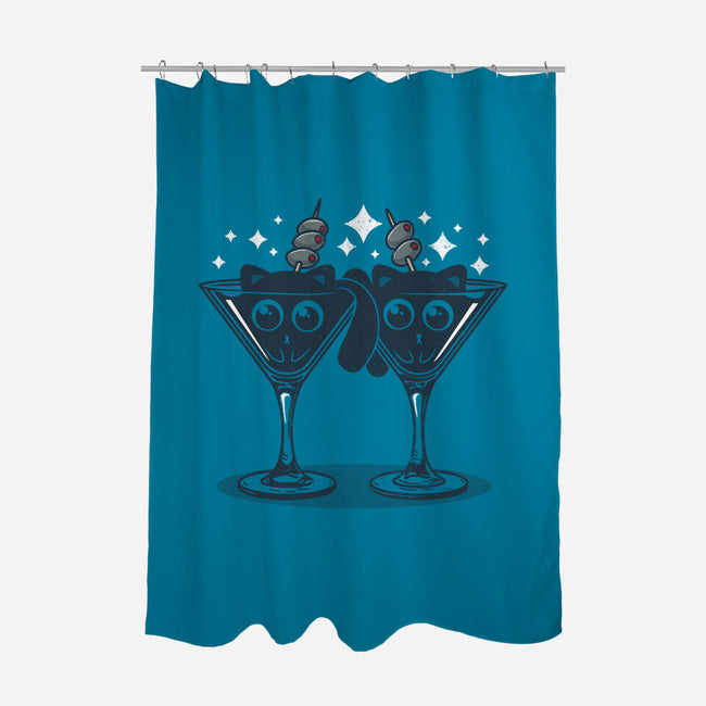 Meowtini-None-Polyester-Shower Curtain-erion_designs