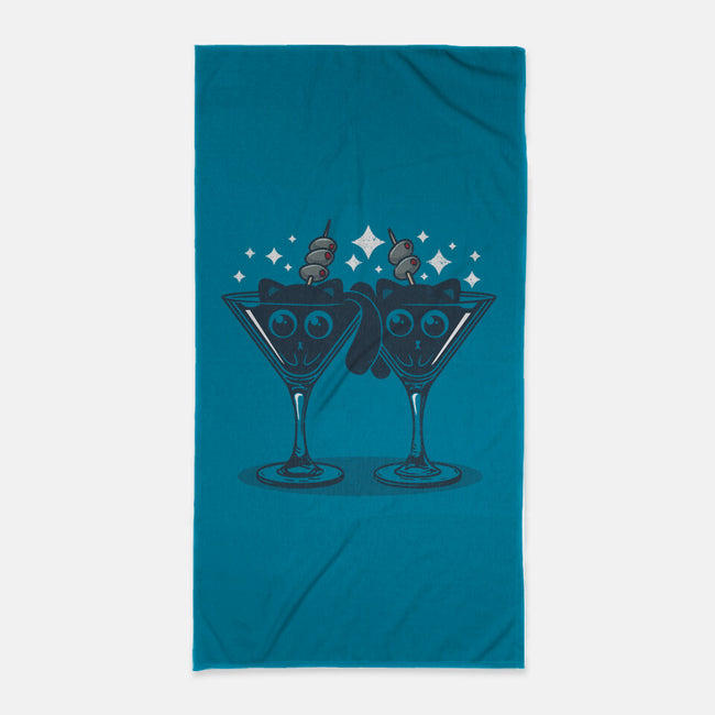 Meowtini-None-Beach-Towel-erion_designs