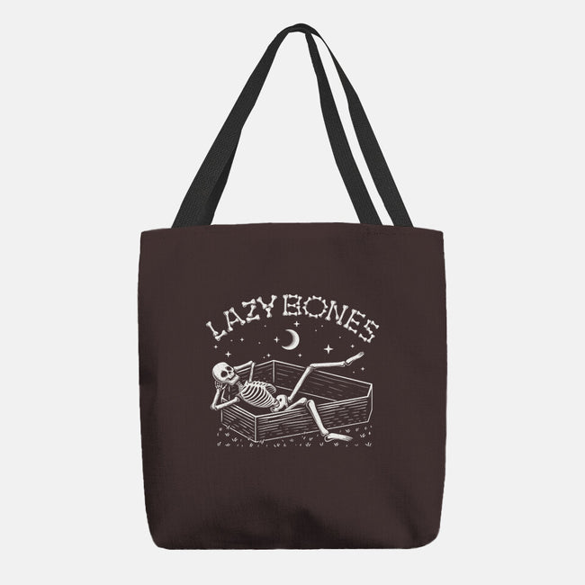 Some Lazy Bones-None-Basic Tote-Bag-erion_designs