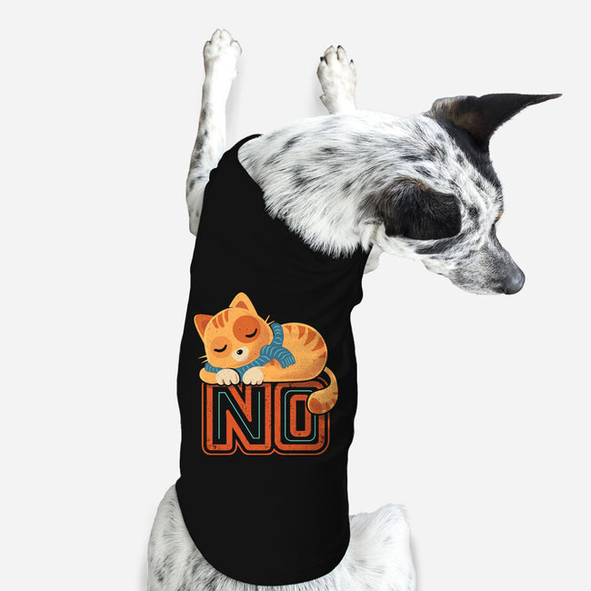 No Means No-Dog-Basic-Pet Tank-erion_designs