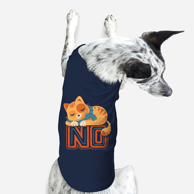 No Means No-Dog-Basic-Pet Tank-erion_designs