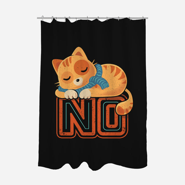 No Means No-None-Polyester-Shower Curtain-erion_designs