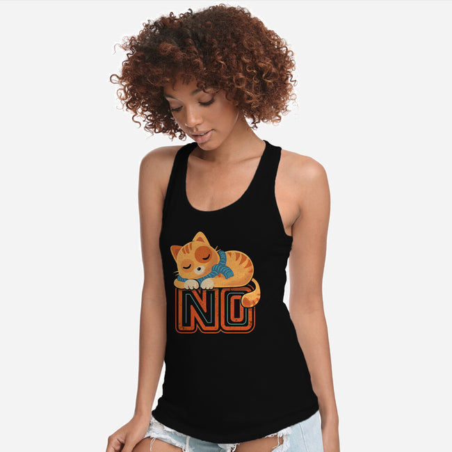 No Means No-Womens-Racerback-Tank-erion_designs