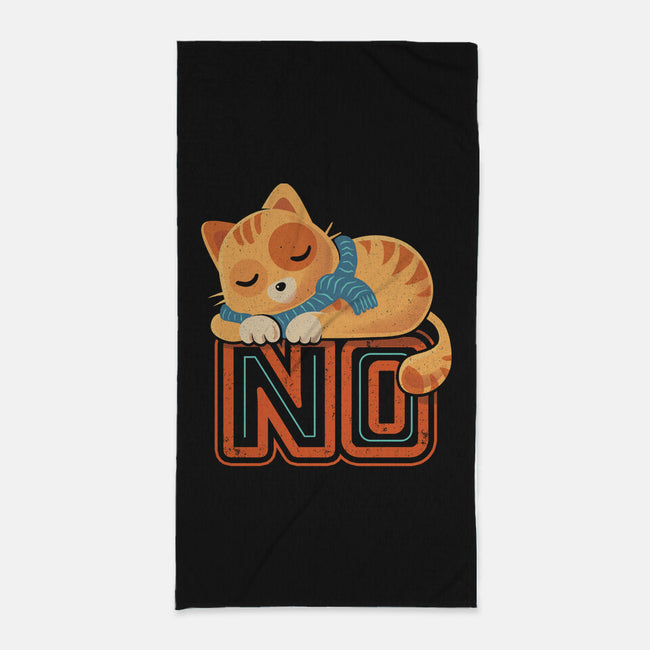 No Means No-None-Beach-Towel-erion_designs