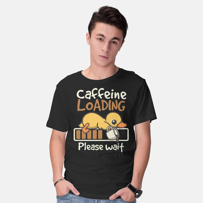 Caffeine Loading-Mens-Basic-Tee-NemiMakeit