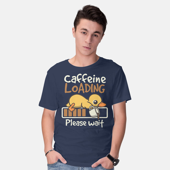 Caffeine Loading-Mens-Basic-Tee-NemiMakeit