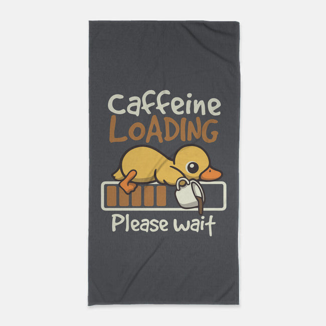 Caffeine Loading-None-Beach-Towel-NemiMakeit