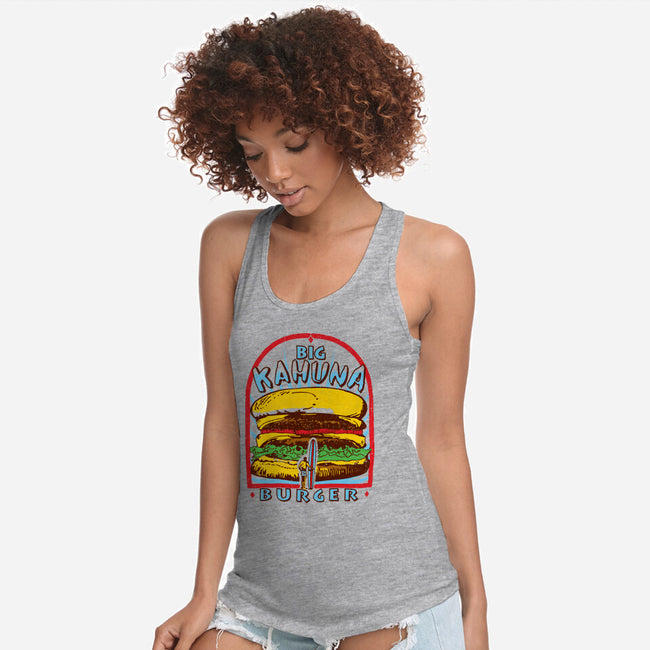 Tasty Burger-Womens-Racerback-Tank-dalethesk8er