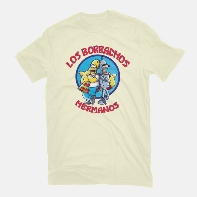 Los Borrachos Hermanos-Mens-Basic-Tee-Barbadifuoco