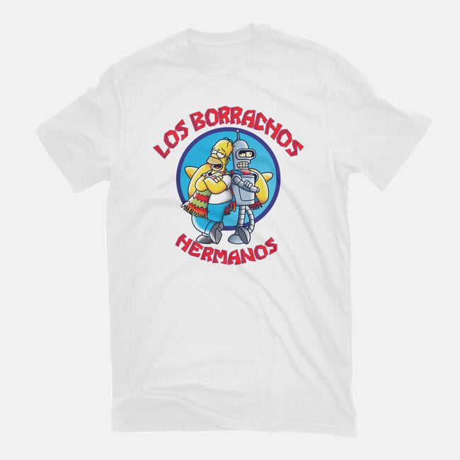 Los Borrachos Hermanos-Mens-Basic-Tee-Barbadifuoco