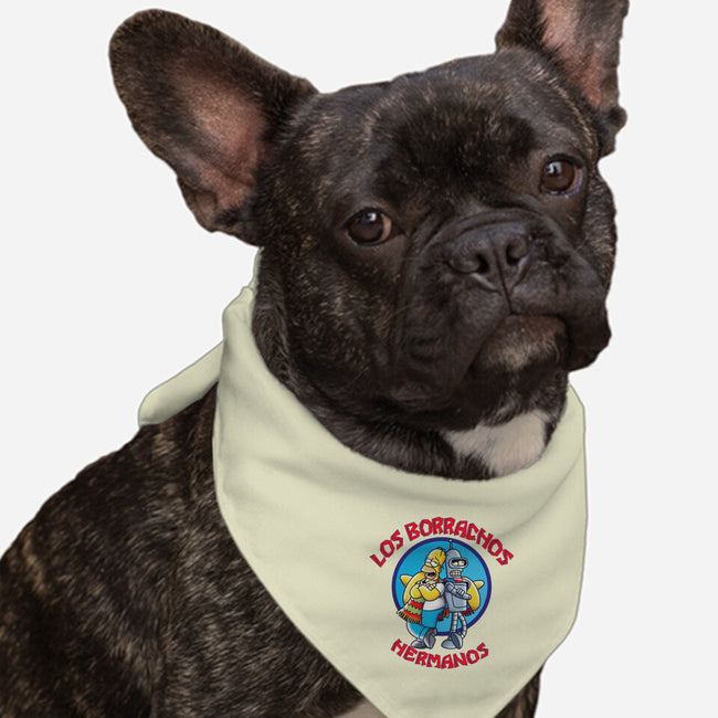 Los Borrachos Hermanos-Dog-Bandana-Pet Collar-Barbadifuoco