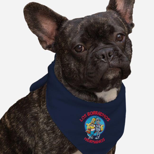 Los Borrachos Hermanos-Dog-Bandana-Pet Collar-Barbadifuoco