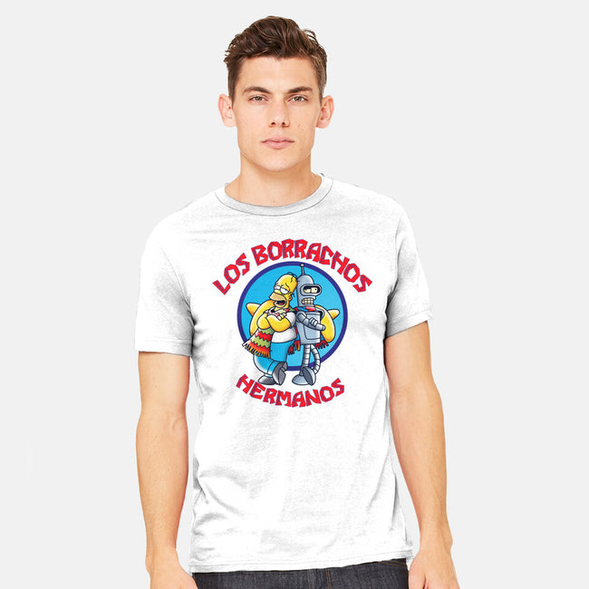 Los Borrachos Hermanos-Mens-Heavyweight-Tee-Barbadifuoco