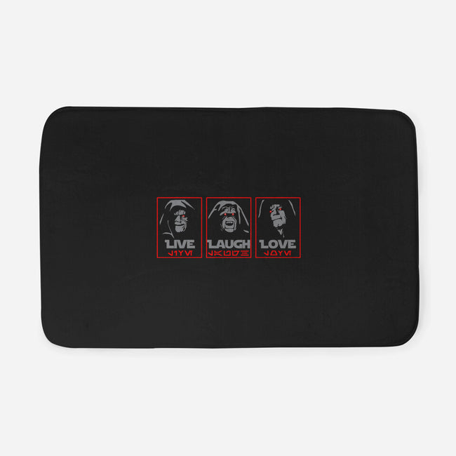 Live Laugh Love The Empire-None-Memory Foam-Bath Mat-dwarmuth