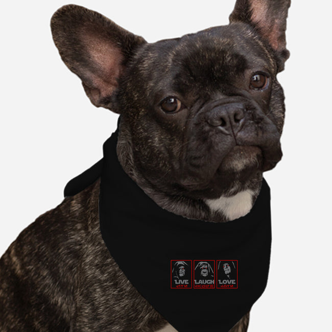 Live Laugh Love The Empire-Dog-Bandana-Pet Collar-dwarmuth