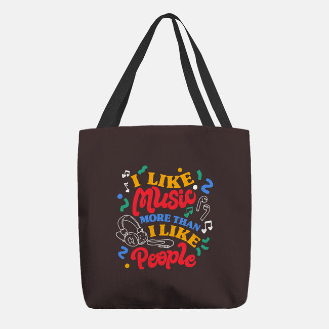 I Like Music More-None-Basic Tote-Bag-tobefonseca