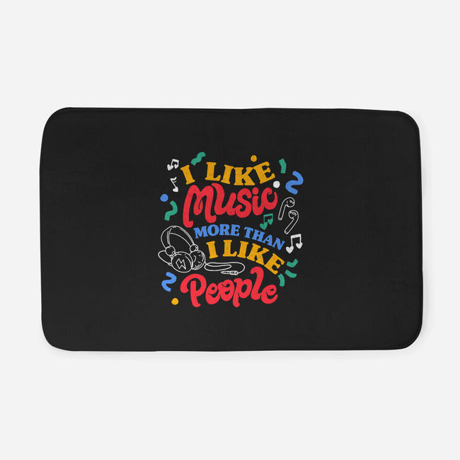 I Like Music More-None-Memory Foam-Bath Mat-tobefonseca