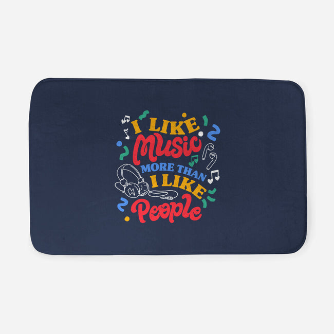 I Like Music More-None-Memory Foam-Bath Mat-tobefonseca