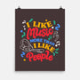 I Like Music More-None-Matte-Poster-tobefonseca