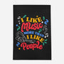 I Like Music More-None-Indoor-Rug-tobefonseca