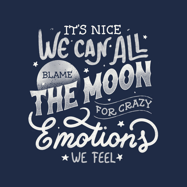 We Can All Blame The Moon-None-Removable Cover-Throw Pillow-tobefonseca