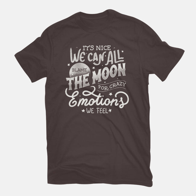 We Can All Blame The Moon-Womens-Basic-Tee-tobefonseca