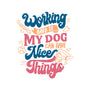 Working Hard For My Dog-Unisex-Baseball-Tee-tobefonseca