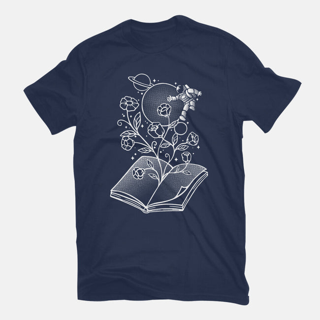 Book Garden Minimalist-Unisex-Basic-Tee-tobefonseca