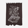 Book Garden Minimalist-None-Polyester-Shower Curtain-tobefonseca