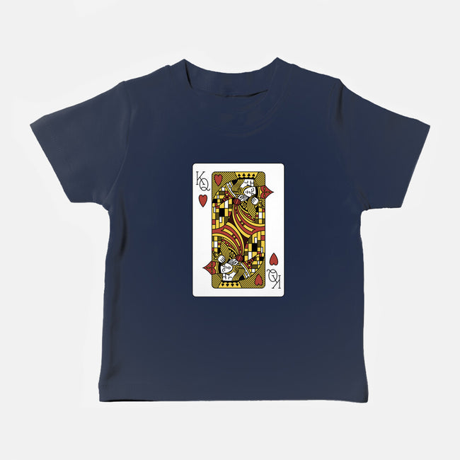 The Kiss Playing Cards-Baby-Basic-Tee-tobefonseca