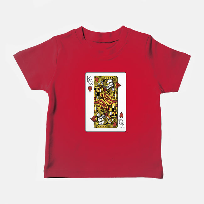 The Kiss Playing Cards-Baby-Basic-Tee-tobefonseca