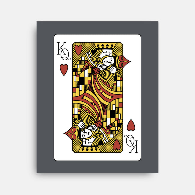 The Kiss Playing Cards-None-Stretched-Canvas-tobefonseca