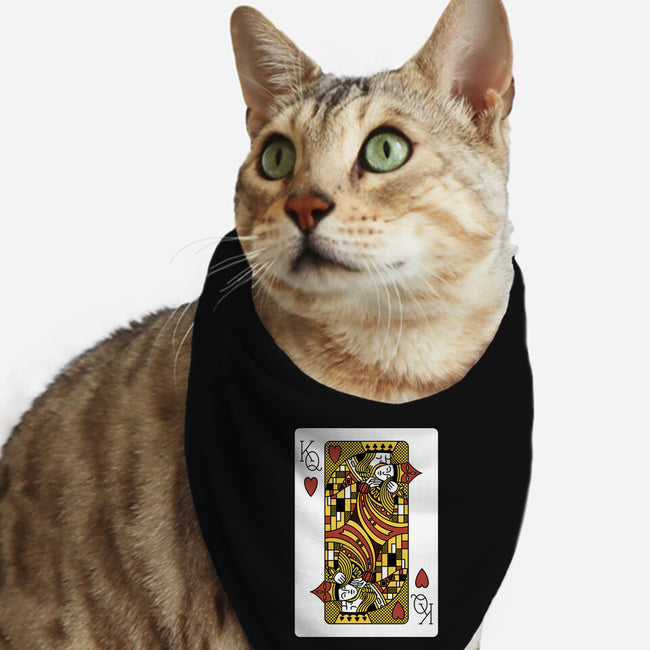 The Kiss Playing Cards-Cat-Bandana-Pet Collar-tobefonseca