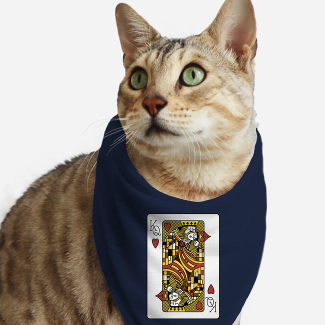 The Kiss Playing Cards-Cat-Bandana-Pet Collar-tobefonseca