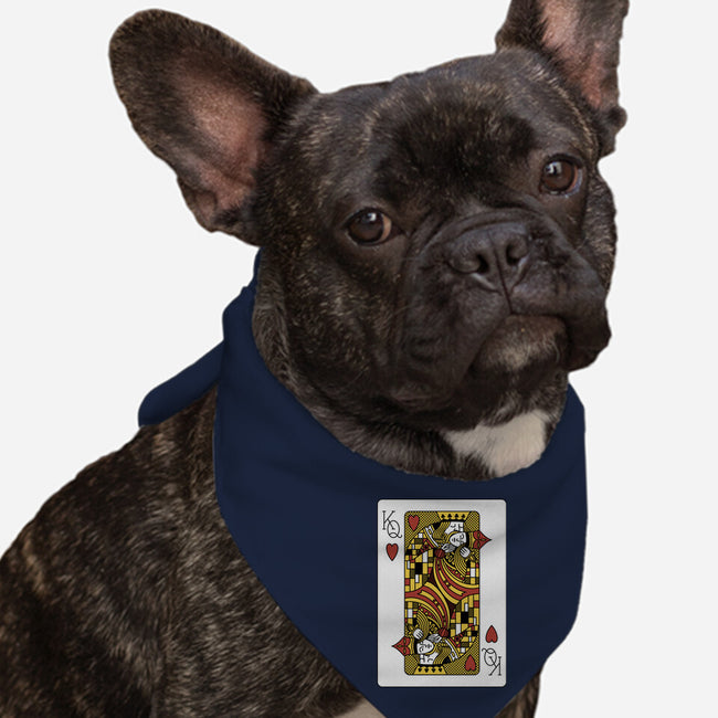 The Kiss Playing Cards-Dog-Bandana-Pet Collar-tobefonseca