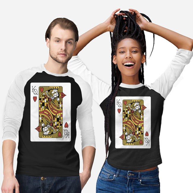 The Kiss Playing Cards-Unisex-Baseball-Tee-tobefonseca