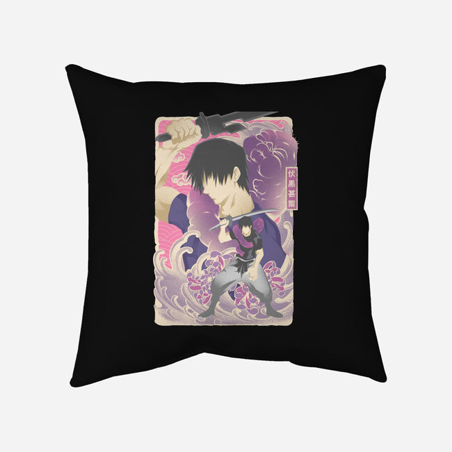 Musha-e Toji-None-Removable Cover-Throw Pillow-hypertwenty