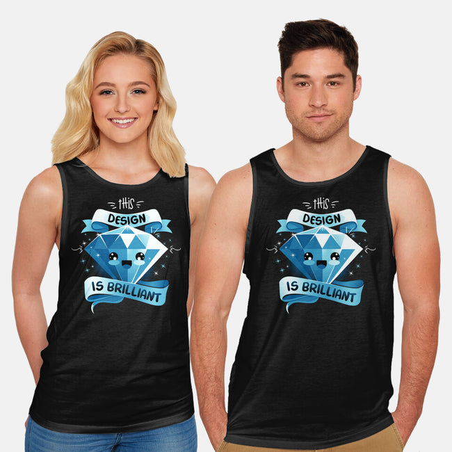 Brilliant Design-Unisex-Basic-Tank-daobiwan