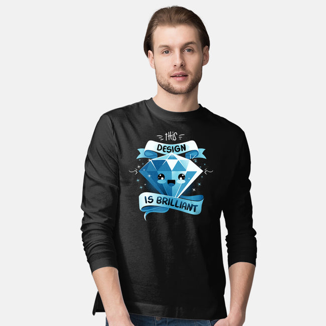 Brilliant Design-Mens-Long Sleeved-Tee-daobiwan