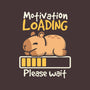 Capybara Motivation Loading-Womens-Basic-Tee-NemiMakeit