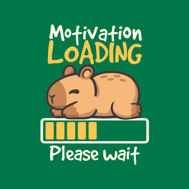 Capybara Motivation Loading-None-Fleece-Blanket-NemiMakeit