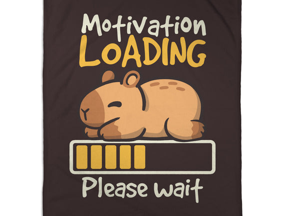 Capybara Motivation Loading