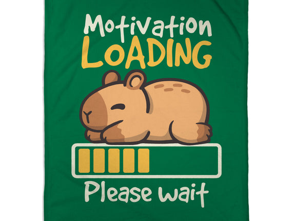 Capybara Motivation Loading