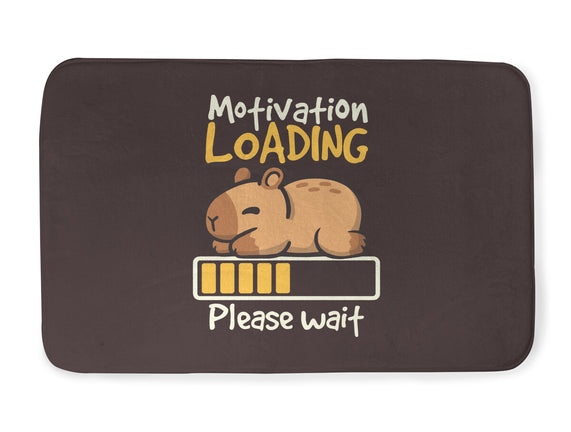 Capybara Motivation Loading