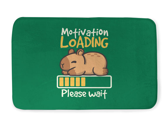 Capybara Motivation Loading